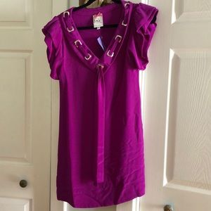 Yoana Baraschi magenta dress. Small. NWT